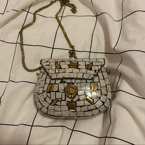 Handmade extra small crossbody bag by Soukh